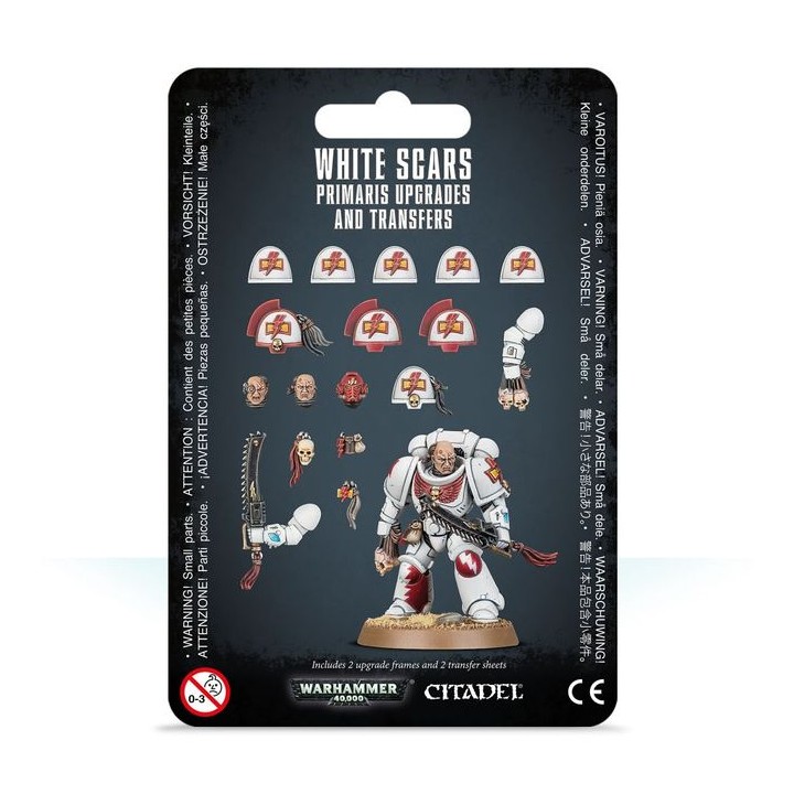 Améliorations et décalcomanies White Scars Primaris - White Scars - wh40k