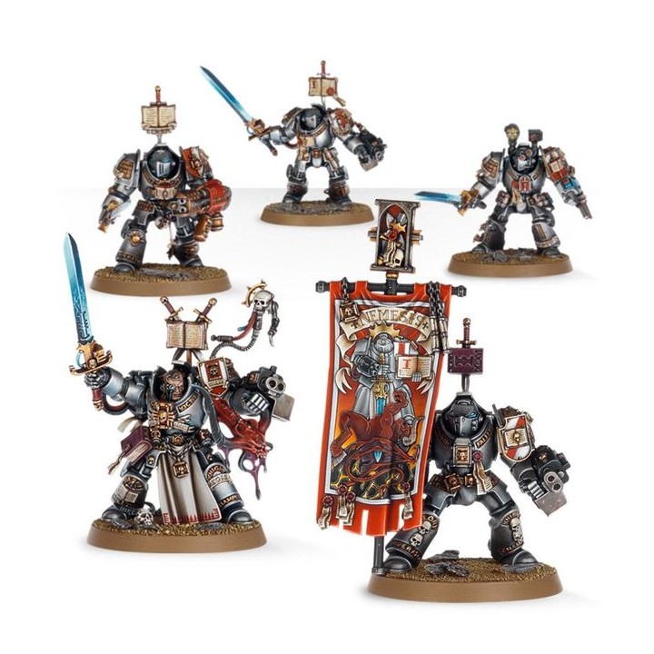 Paladins Chevaliers Gris - Grey Knights - wh40k
