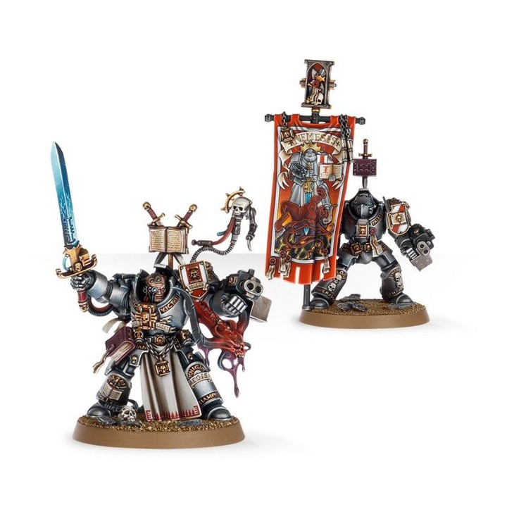 Paladins Chevaliers Gris - Grey Knights - wh40k
