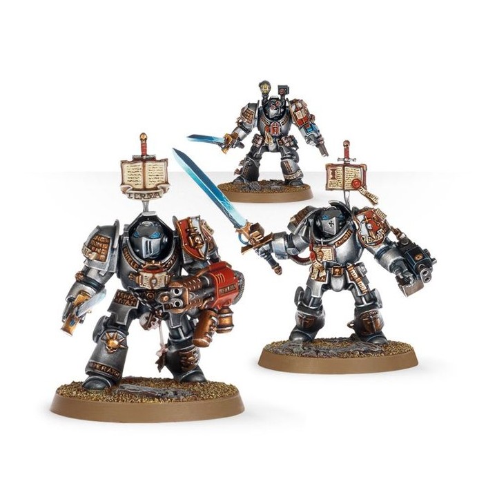 Paladins Chevaliers Gris - Grey Knights - wh40k