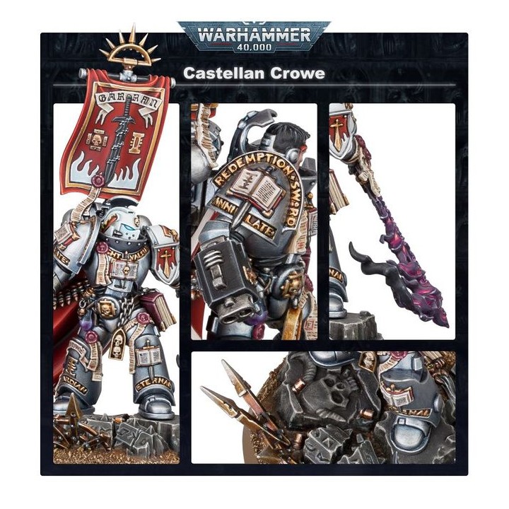 Castellan Crowe - Grey Knights - wh40k