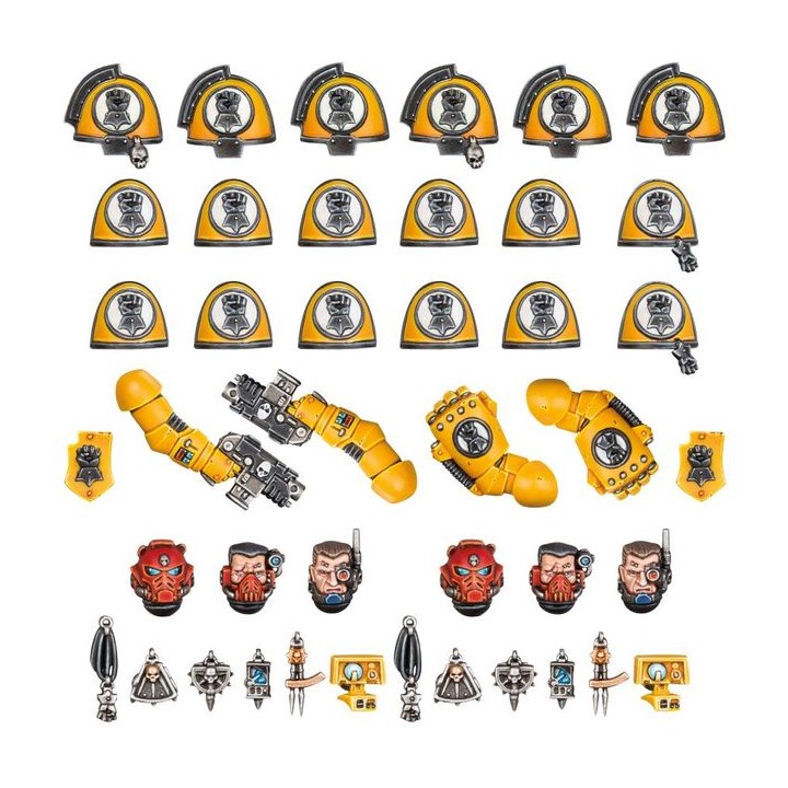 Améliorations et décalcomanies Imperial Fists Primaris - Imperial Fists - wh40k