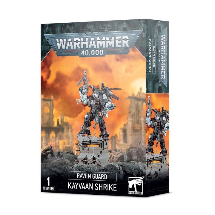Kayvaan Shrike - Raven Guard - wh40k