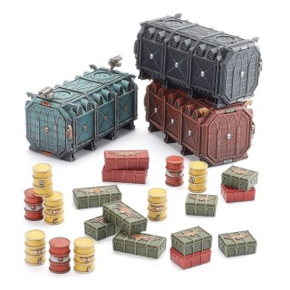Zone de Bataille: Manufactorum – Conteneurs Blindés du Munitorum - wh40k