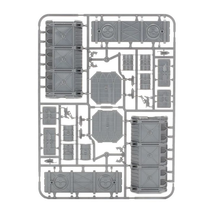Zone de Bataille: Manufactorum – Conteneurs Blindés du Munitorum - wh40k