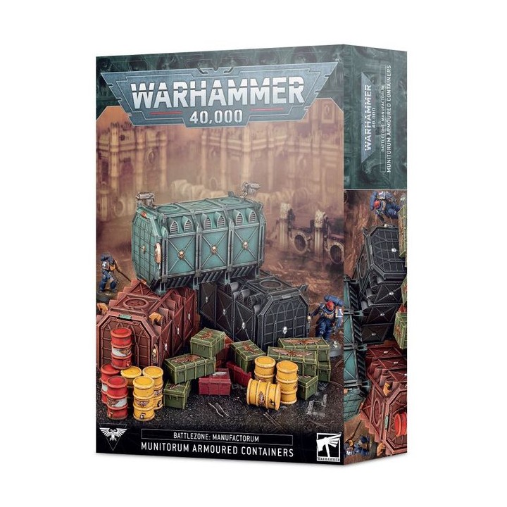 Zone de Bataille: Manufactorum – Conteneurs Blindés du Munitorum - wh40k