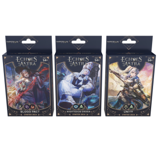 Echoes of Astra TCG - Imperion - Starter Deck Pack (3 Decks) - EN