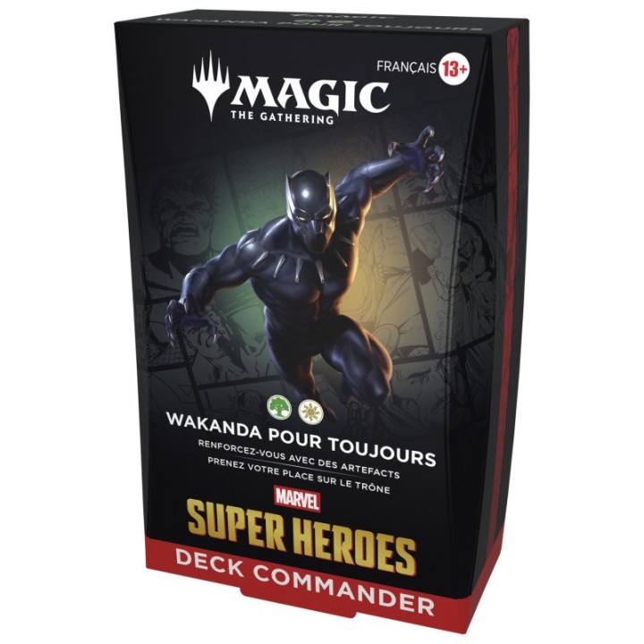 MTG - Marvel Super Heroes Deck commander display (4 decks) - FR
