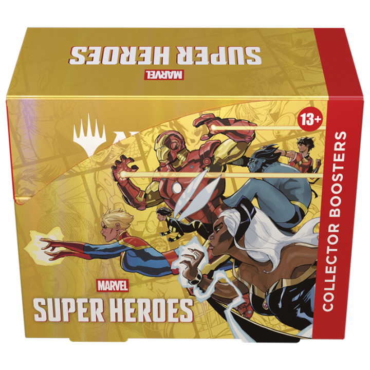 MTG - Marvel Super Heroes Boîte de boosters collector (12 boosters) - FR