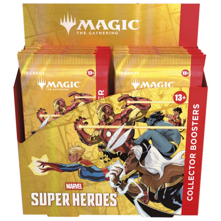 MTG - Marvel Super Heroes Boîte de boosters collector (12 boosters) - FR