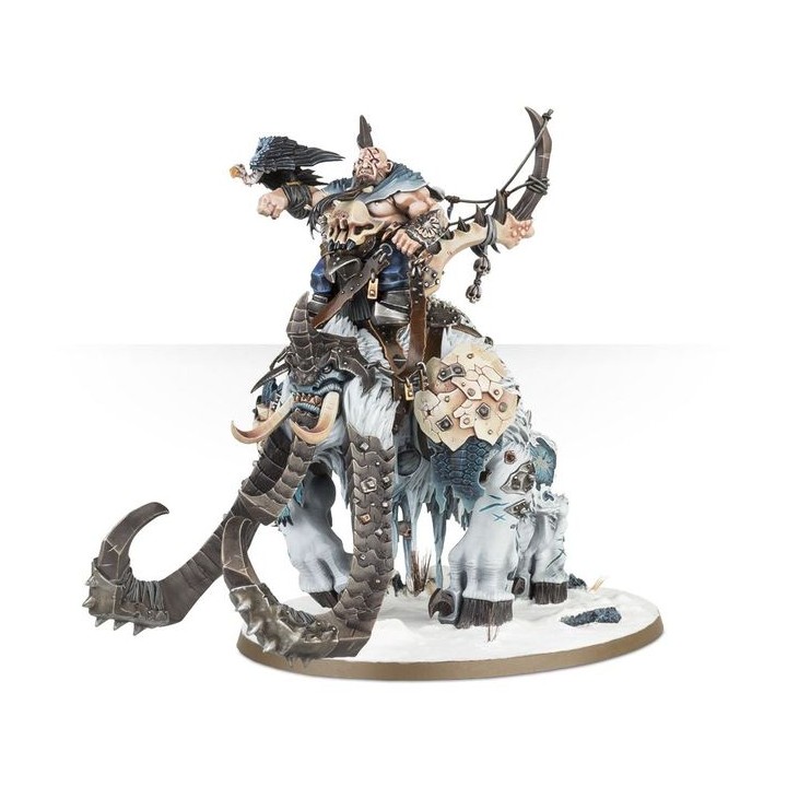 Huskard on Thundertusk - Ogor Mawtribes - aos