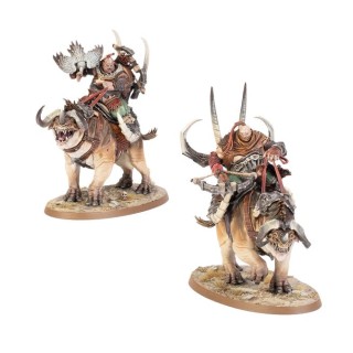 Pillards sur/Cavalerie Mutilantes - Ogor Mawtribes - aos