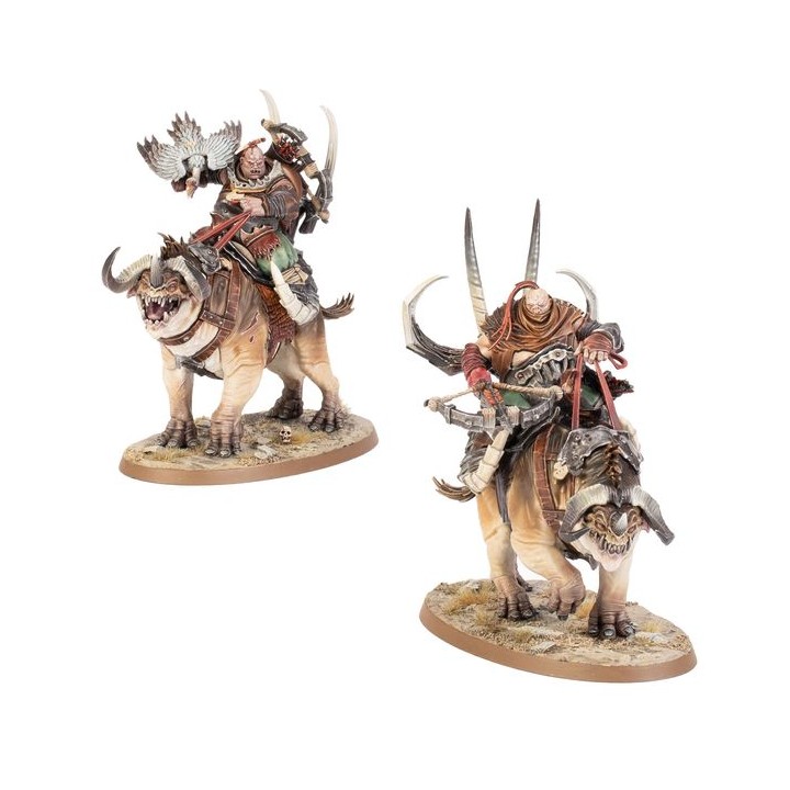 Pillards sur/Cavalerie Mutilantes - Ogor Mawtribes - aos