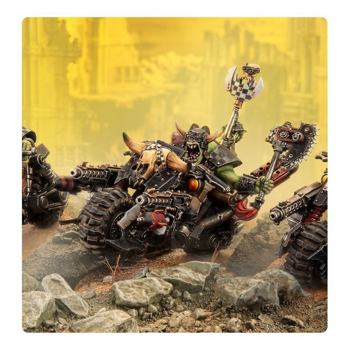 Bande de Motards de Guerre - Orks - wh40k