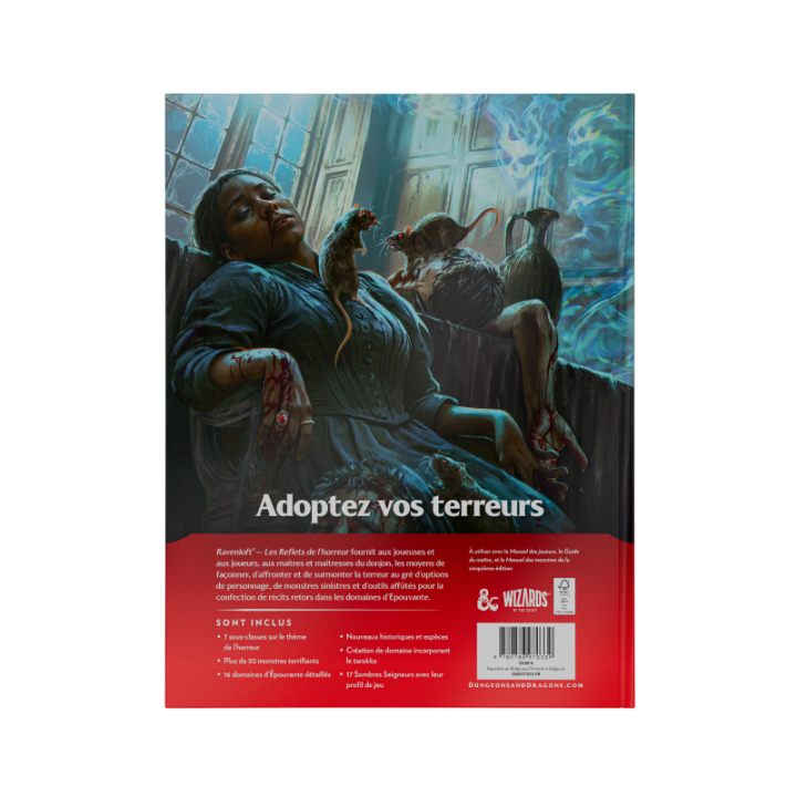 D&D - Ravenloft: The Horrors Within | Livre d'extension de jeu - FR