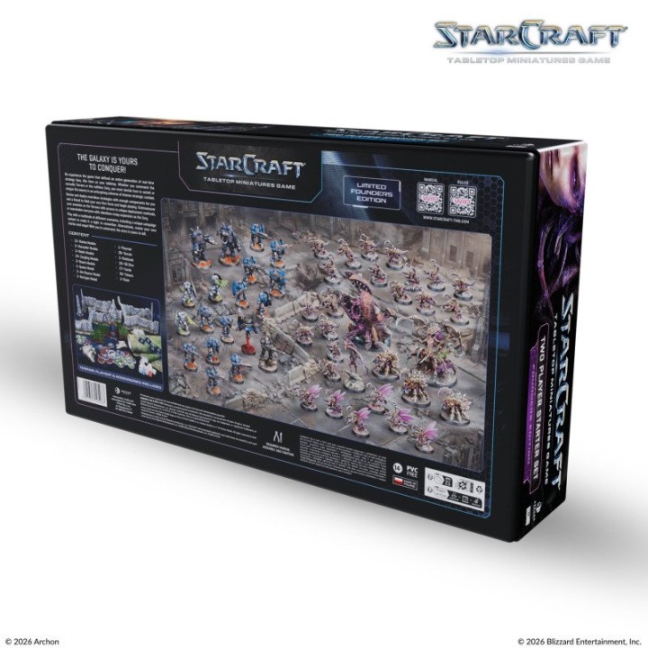 StarCraft TMG – Coffret de démarrage 2 joueurs – Founders Edition