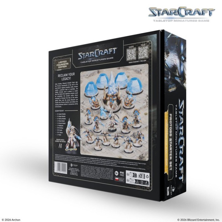 StarCraft TMG – Protoss – Coffret de démarrage Founders Edition