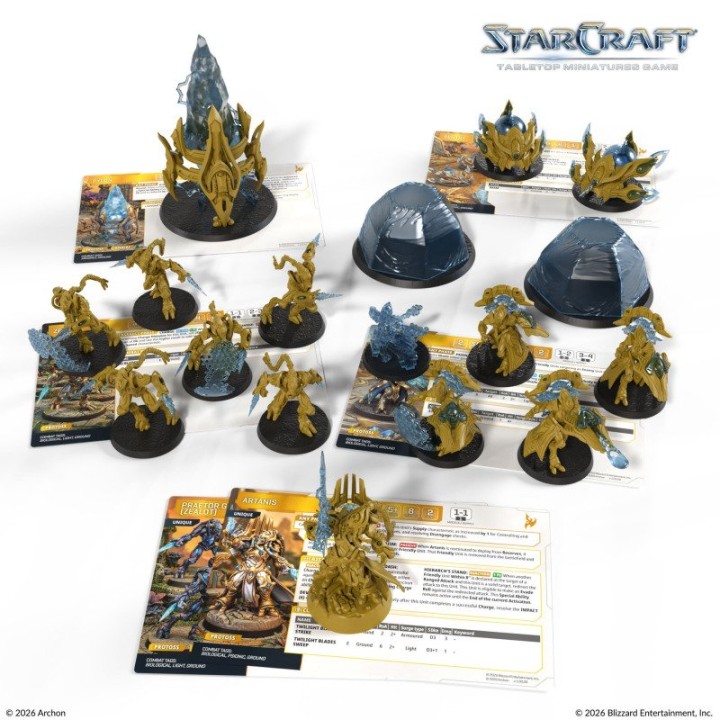 StarCraft TMG – Protoss – Coffret de démarrage Founders Edition