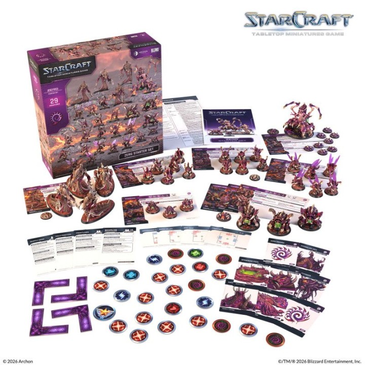 StarCraft TMG – Zergs – Coffret de démarrage
