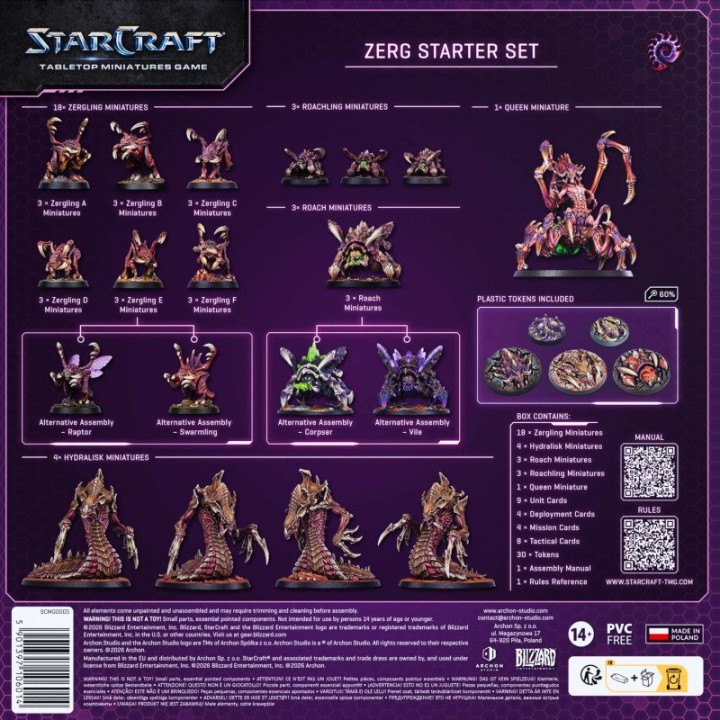 StarCraft TMG – Zergs – Coffret de démarrage