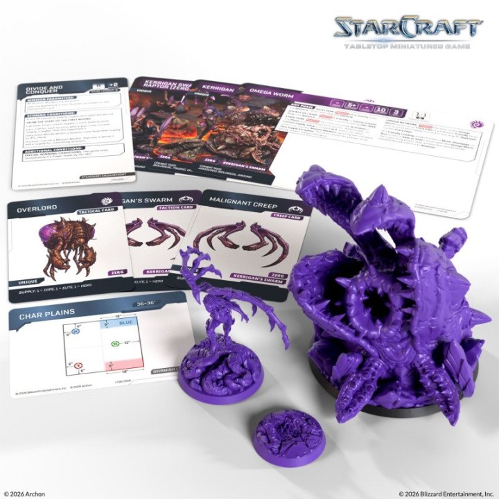 StarCraft TMG – Zergs – Kerrigan et ver Oméga