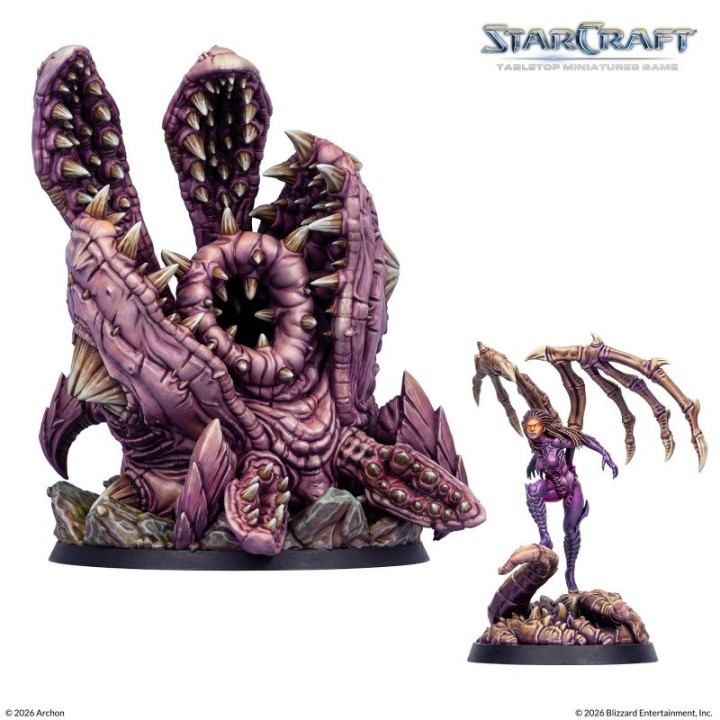 StarCraft TMG – Zergs – Kerrigan et ver Oméga