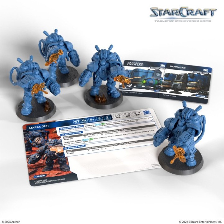StarCraft TMG – Terrans – Maraudeurs