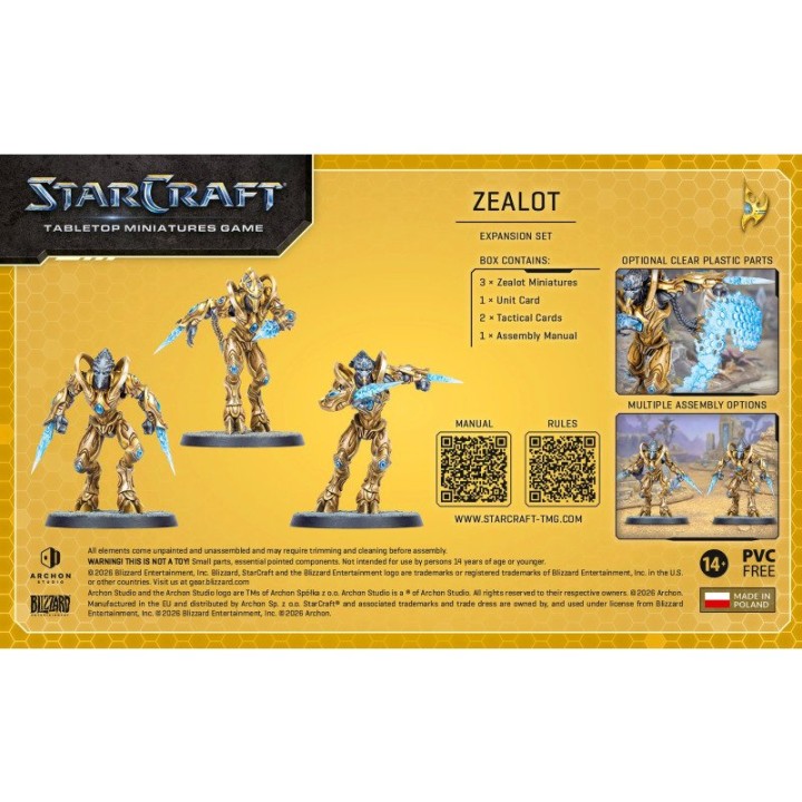 StarCraft TMG – Protoss – Zélotes
