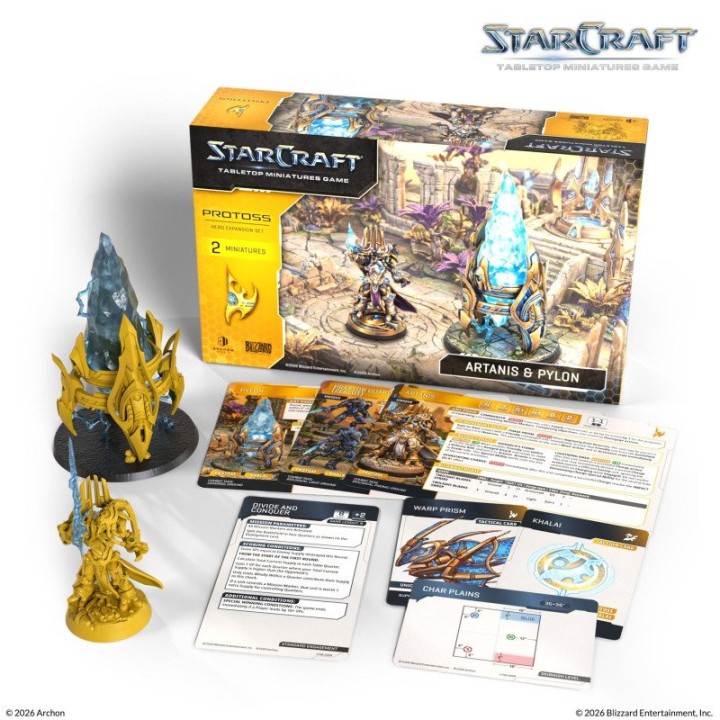StarCraft TMG – Protoss – Artanis et Pylône