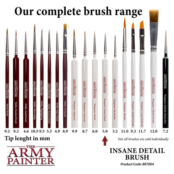 TAP - Wargamer Brush: Insane Detail