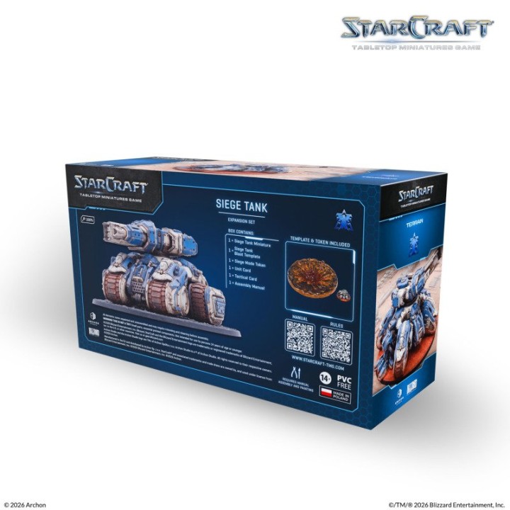 StarCraft TMG – Terrans – Char de siège