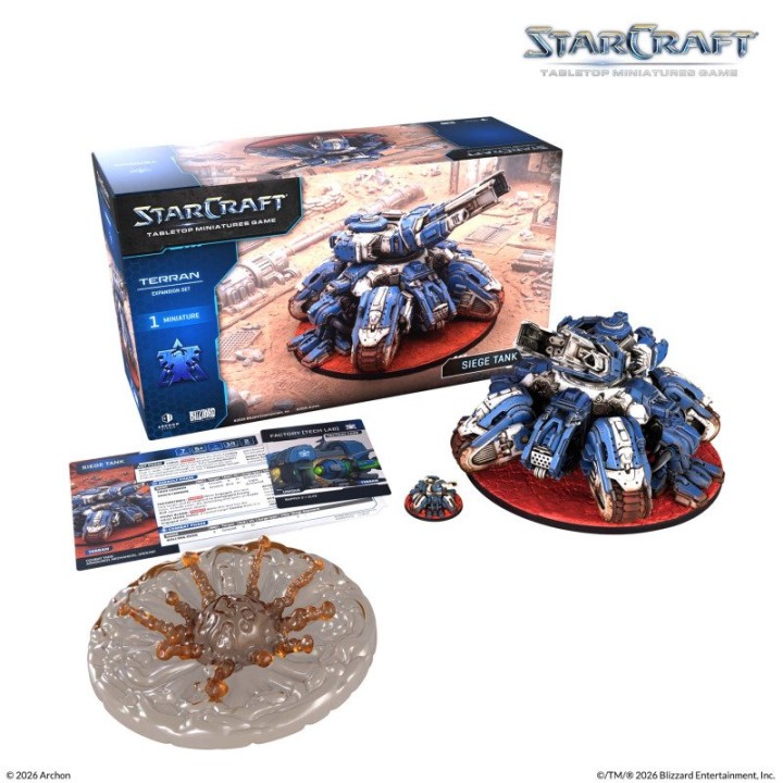 StarCraft TMG – Terrans – Char de siège