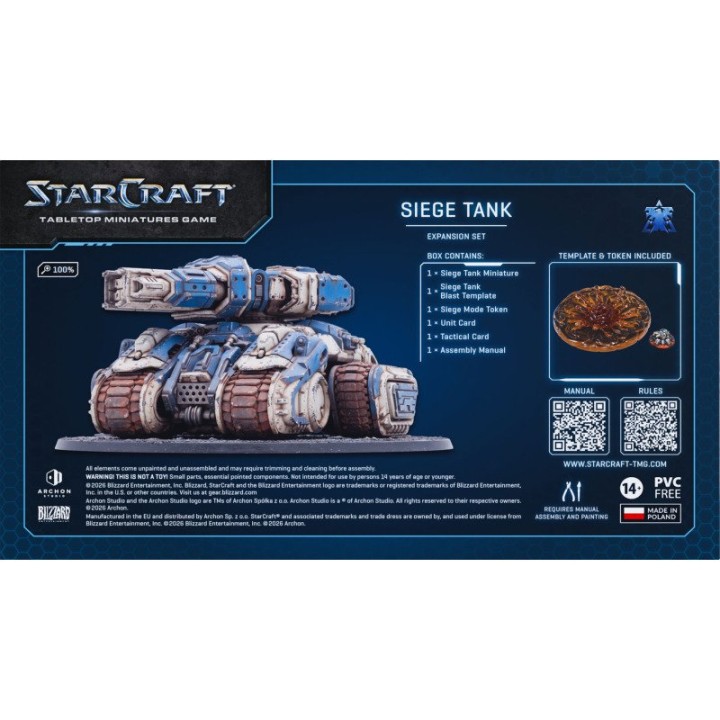 StarCraft TMG – Terrans – Char de siège