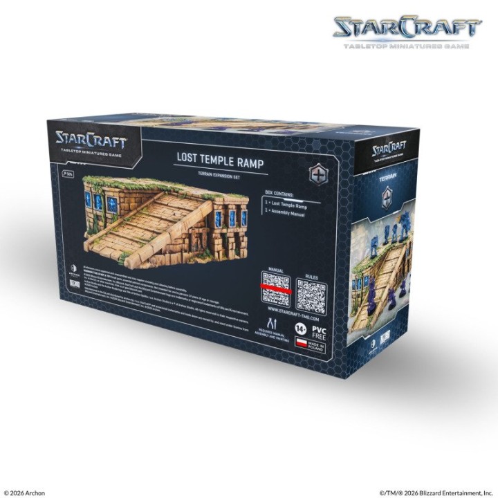 StarCraft TMG – Décors – Rampe du Temple perdu