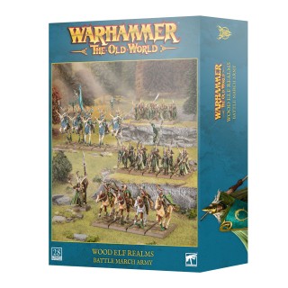 Wood Elf Realms: Battle March Army - Wood Elves - the old world