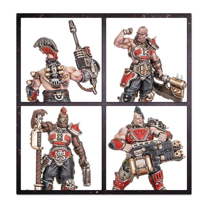 Necro: Goliath Forge Bosses & Sumpkrocs - Goliath - necromunda