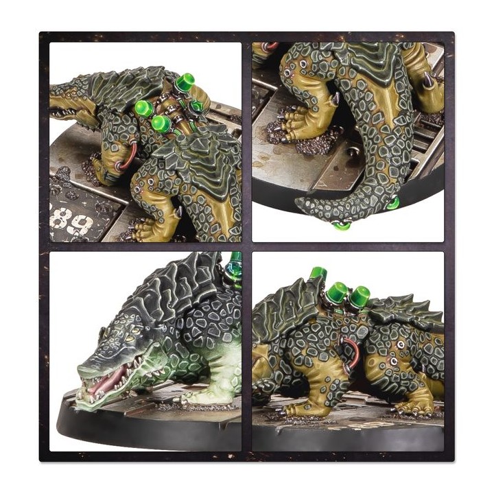 Necro: Goliath Forge Bosses & Sumpkrocs - Goliath - necromunda