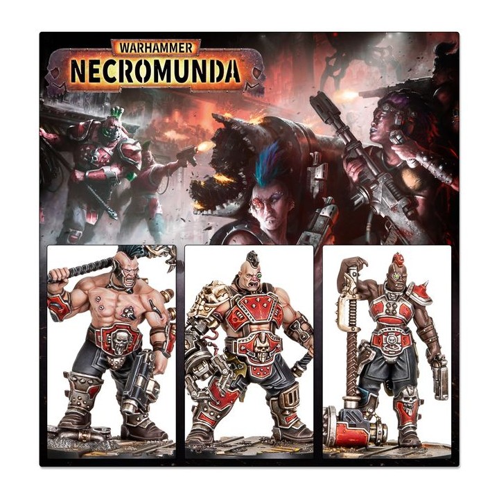 Necro: Goliath Forge Bosses & Sumpkrocs - Goliath - necromunda