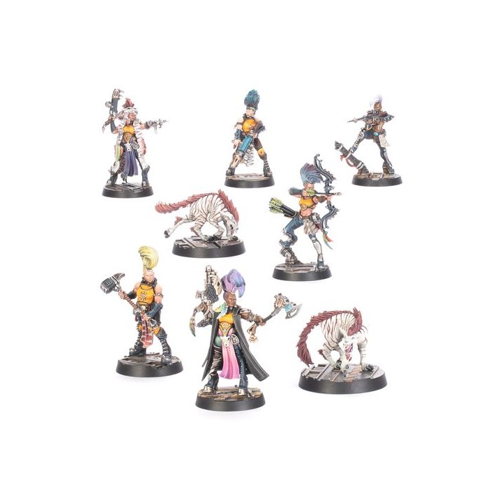 Nec: Escher Gang Matriarchs & Phyrr Cats - Escher - necromunda