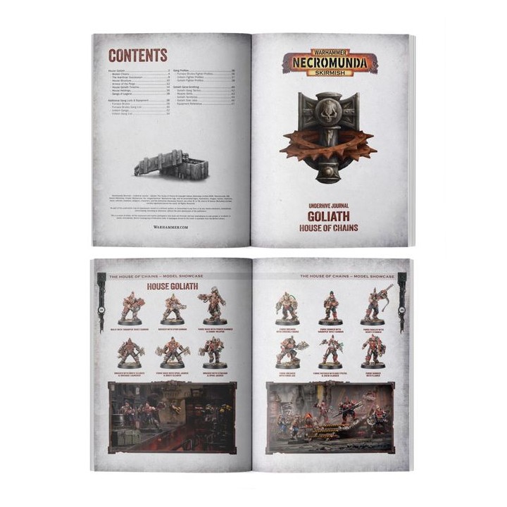 Underhive Journal: Goliath: House of Chains (Anglais) - Goliath - necromunda