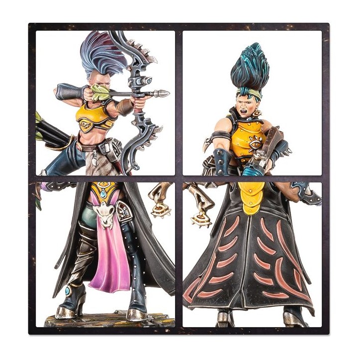 Nec: Escher Gang Matriarchs & Phyrr Cats - Escher - necromunda