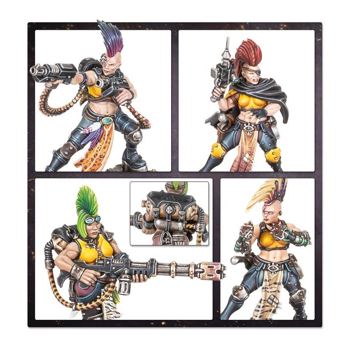Necro: Escher Blades of the Matriarch - Escher - necromunda