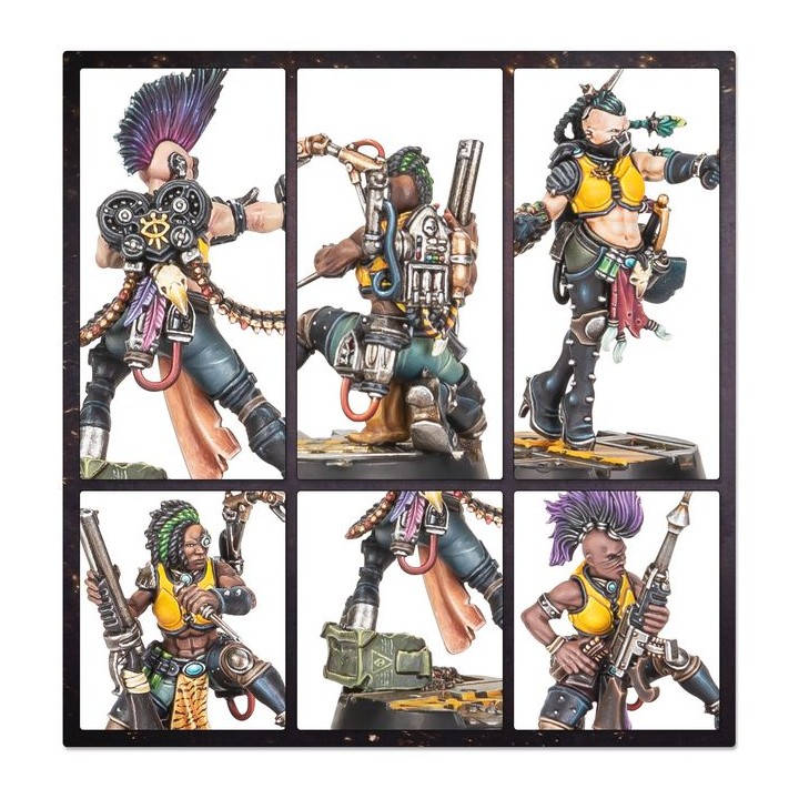 Necro: Escher Blades of the Matriarch - Escher - necromunda