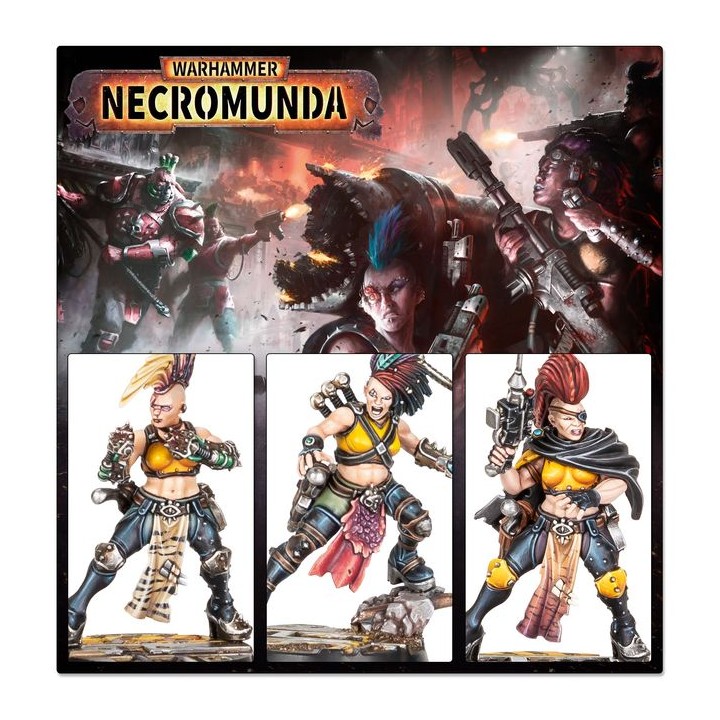 Necro: Escher Blades of the Matriarch - Escher - necromunda