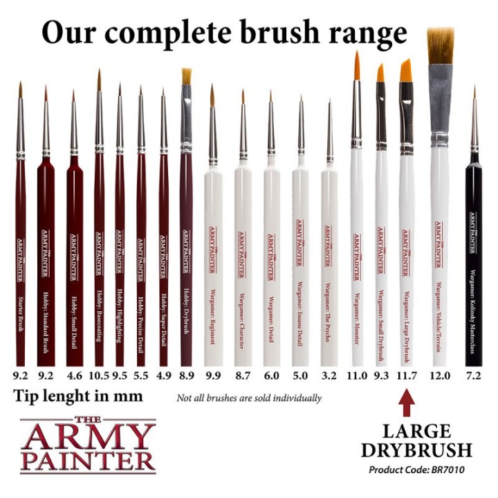 TAP - Wargamer Brush: Large Drybrush
