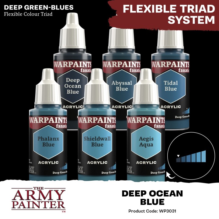 TAP - Warpaints Fanatic : Deep Ocean Blue