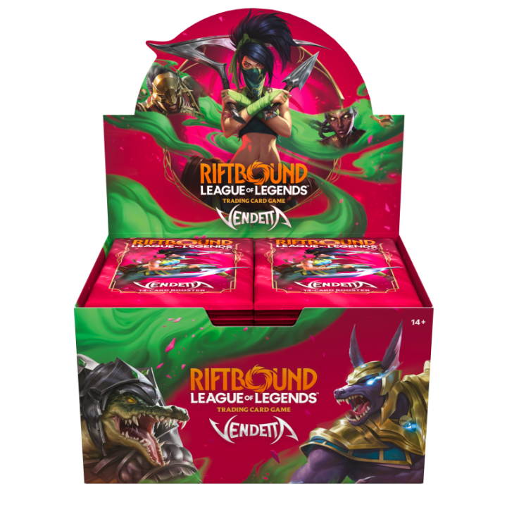 Riftbound – Vendetta : display de 24 boosters – FR