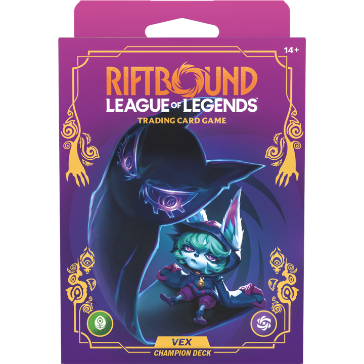 Riftbound – Unleashed : deck Champion Vex – EN