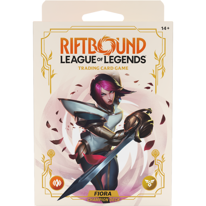 Riftbound – Spiritforged : deck Champion Fiora – EN