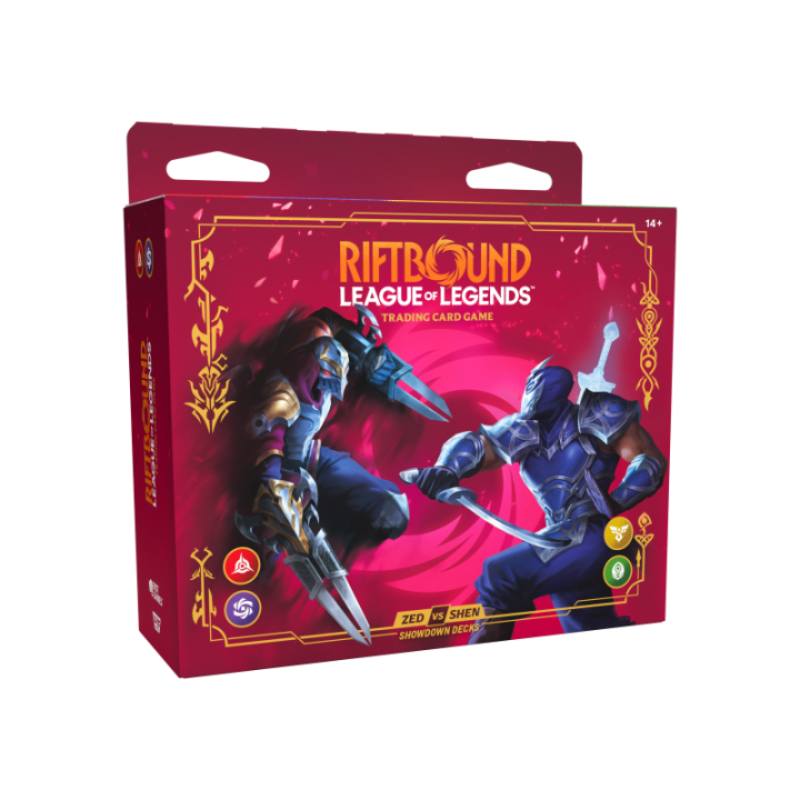 Riftbound – Vendetta : decks Showdown Zed vs Shen – EN